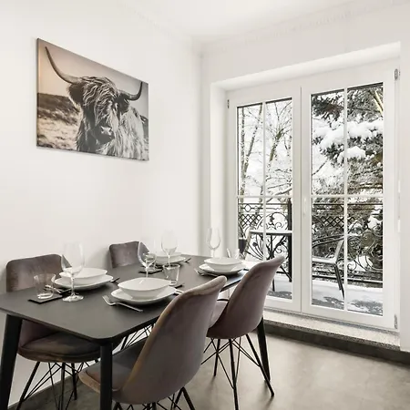 公寓 Yuva Homes Am Kurpark - Bright Collection